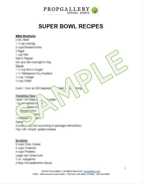 Virtual Super Bowl Party - Image 3