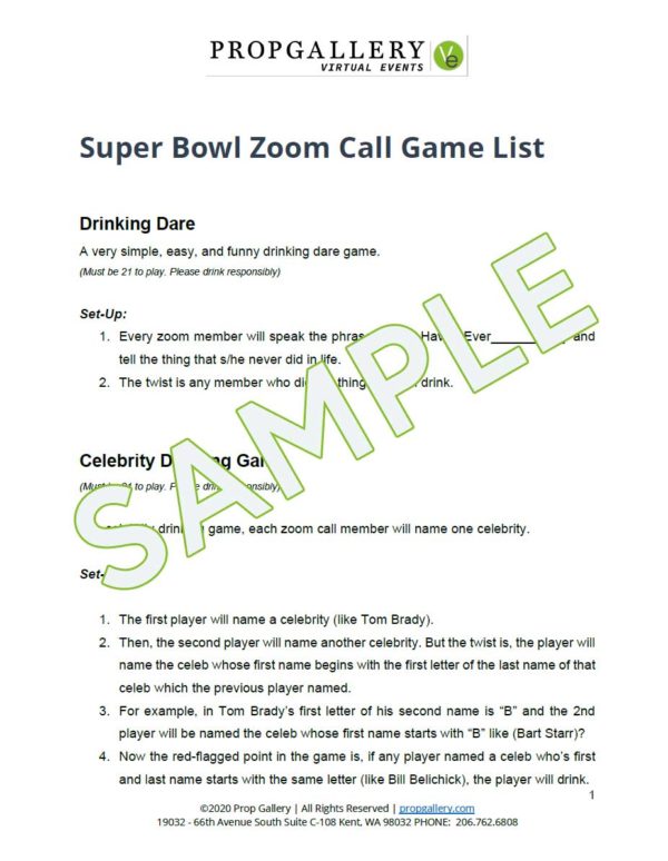 Virtual Super Bowl Party - Image 2