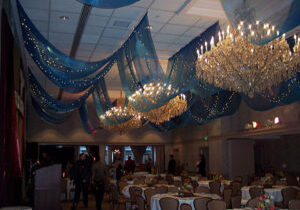 Ceiling and Centerpieces